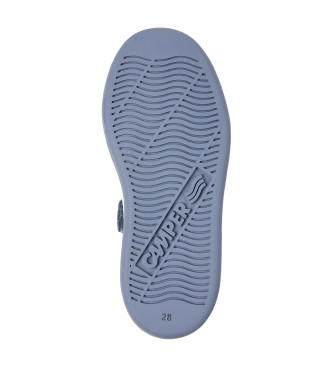 Camper Sapatilhas de couro Runner Four azul cinzento