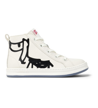 Camper Twins Leather Sneakers white