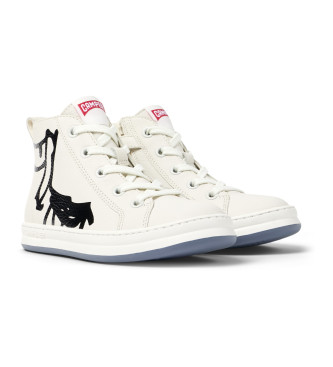 Camper Twins Leather Sneakers white