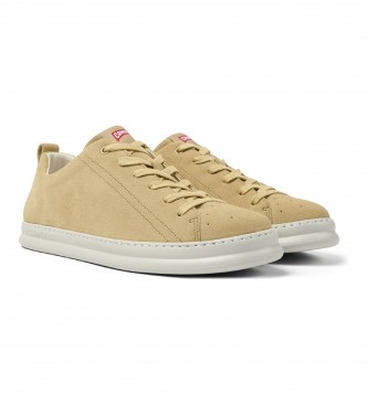 Camper Runner Four Leather Sneakers beige