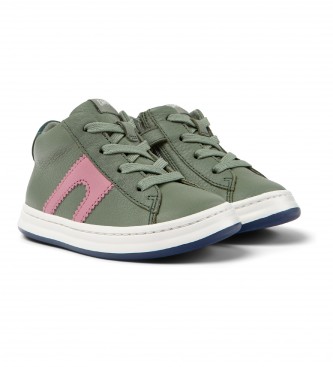 Camper Leather Sneakers Runner Four Twins green