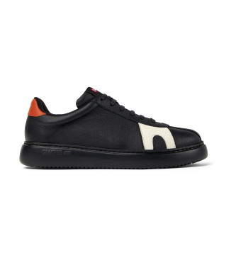 Camper Zapatillas de piel Runner K21 negro