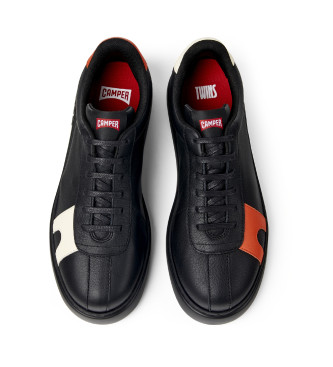 Camper Zapatillas de piel Runner K21 negro