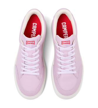 Camper Runner K21 pink leather trainers