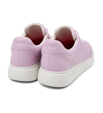 Camper Baskets en cuir rose Runner K21