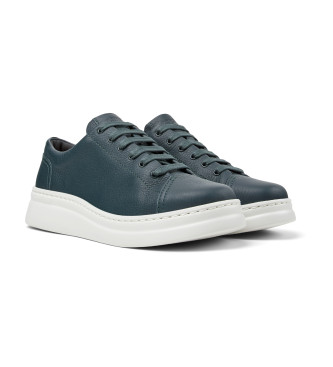 Camper Runner Up dark green leather trainers