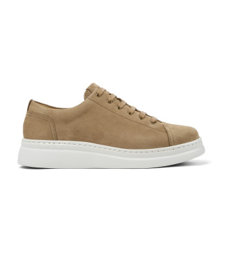 Camper Runner Up brown leather trainers