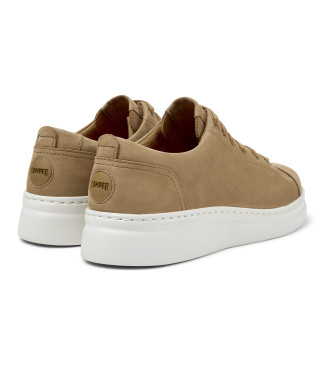 Camper Runner Up brown leather trainers