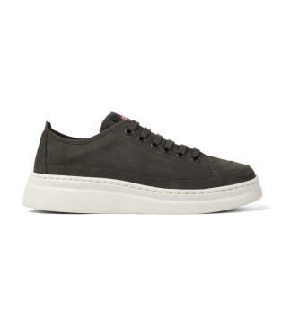 Camper Runner Up grey leather trainers