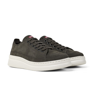 Camper Runner Up grey leather trainers