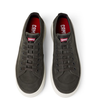 Camper Runner Up grey leather trainers