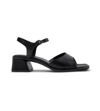 Camper Black mini heeled sandals