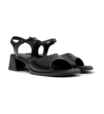 Camper Schwarze Mini-Sandalen mit Absatz