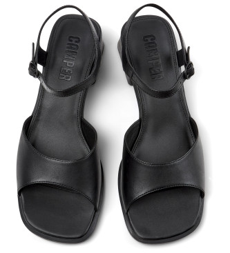 Camper Schwarze Mini-Sandalen mit Absatz