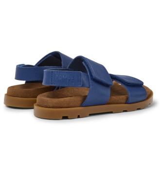 Camper Brutus blue leather sandals