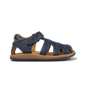 Camper Sandalias de piel cangrejeras azul