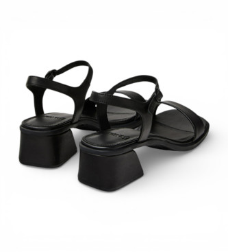 Camper Kora Leather Sandals black