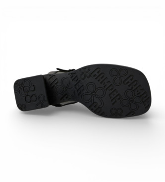 Camper Kora Leather Sandals black