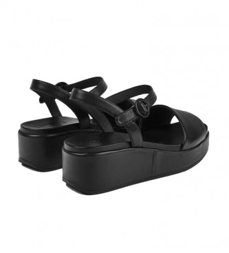 CAMPER Sandalias de piel Misia negro -Altura cuña + plataforma: 5,7 cm- -  Tienda Esdemarca moda, calzado y complementos - zapatos de marca y  zapatillas de marca