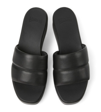 Camper Misia black leather sandals