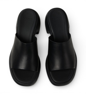 Camper Thelma Leather Sandals black
