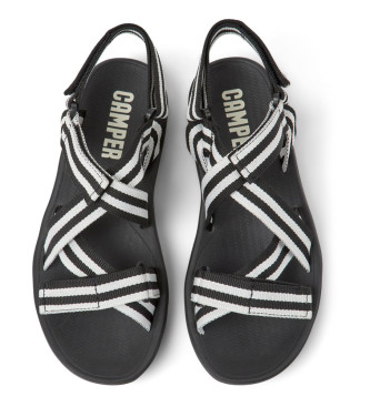 Camper Sandals Match black, white