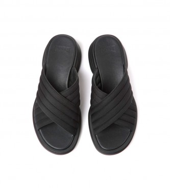 Camper Spiro sandaler i lder svart