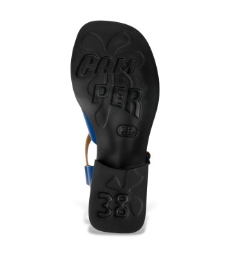 Camper Dana Leather Sandals navy