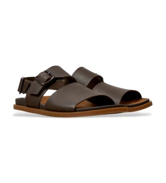 Camper Lluc Sandal Sandales en cuir marron