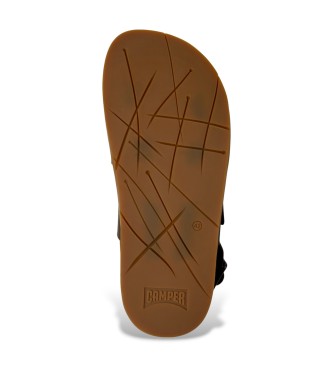 Camper Lluc Sandal Sandales en cuir marron