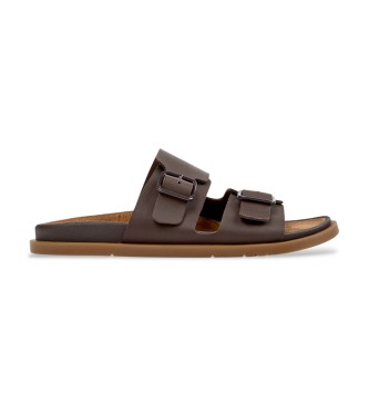 Camper Lluc Sandal Leather Sandals brown