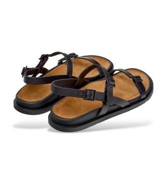 Camper Sandalias de Piel Lluc negro