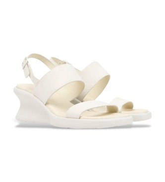Camper Sandales en cuir Louise blanc 