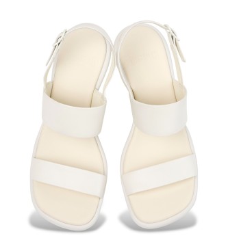 Camper Sandales en cuir Louise blanc 