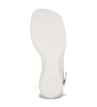 Camper Sandales en cuir Louise blanc 