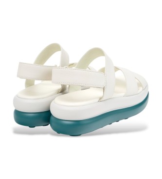 Camper Pelotas Flota Up sand�lias de couro branco
