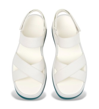 Camper Pelotas Flota Up sand�lias de couro branco