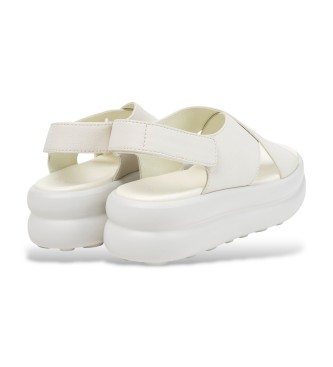 Camper Pelotas Flota Up sand�lias de couro branco 