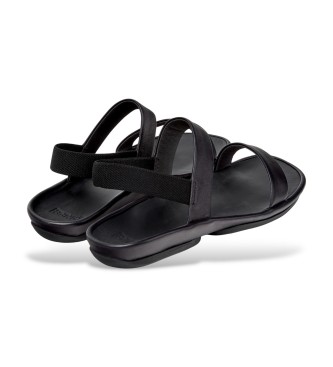 Camper Leather Sandals Right Isla black