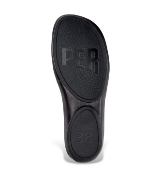 Camper Leather Sandals Right Isla black