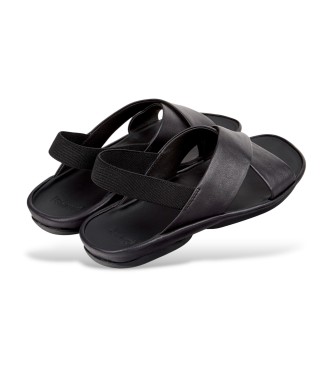 Camper Leather Sandals Right Isla black