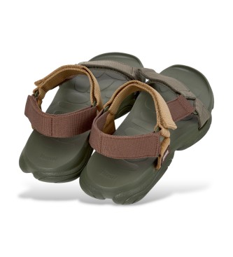 Camper Sandales vertes Karst