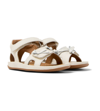 Camper Sandalias de piel Bicho Twins blanco