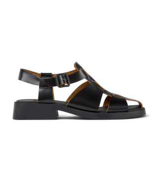 Camper Sandales en cuir Dana noir