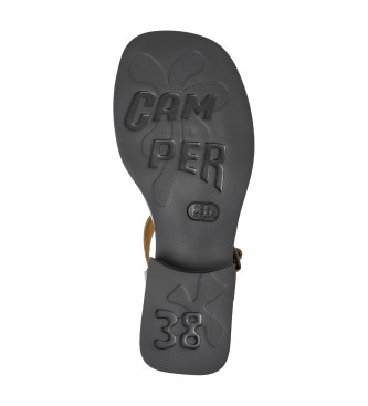 Camper Sandales en cuir Dana noir