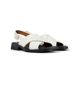 Camper Sandalias de piel Dana blanco