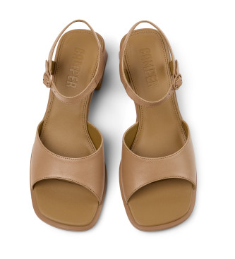 Camper Sandalias de piel Kora nude