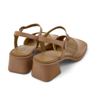 Camper Sandalias de piel Kora nude