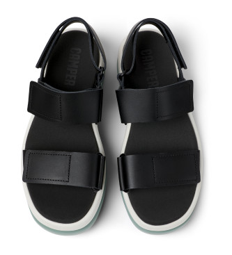 Camper Sandali in pelle Flota Up Black Balls