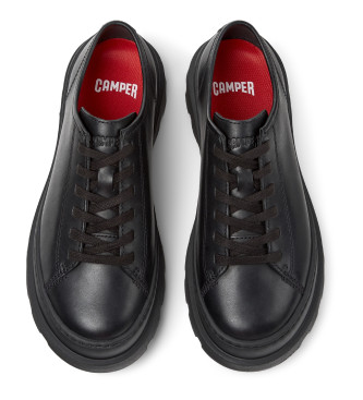 Camper Zapatos de Piel Brutus negro